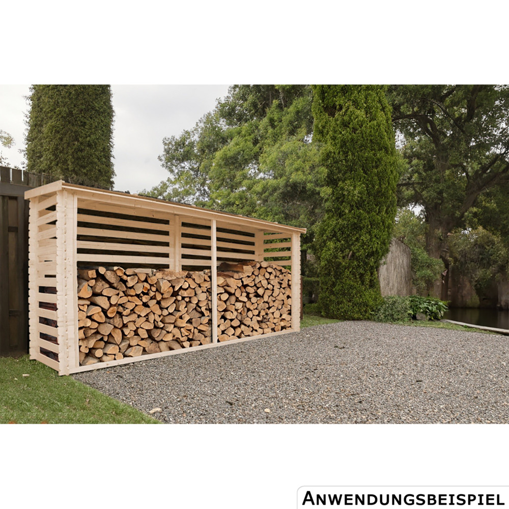 Timbela Kaminholzregal aus Holz image number 6