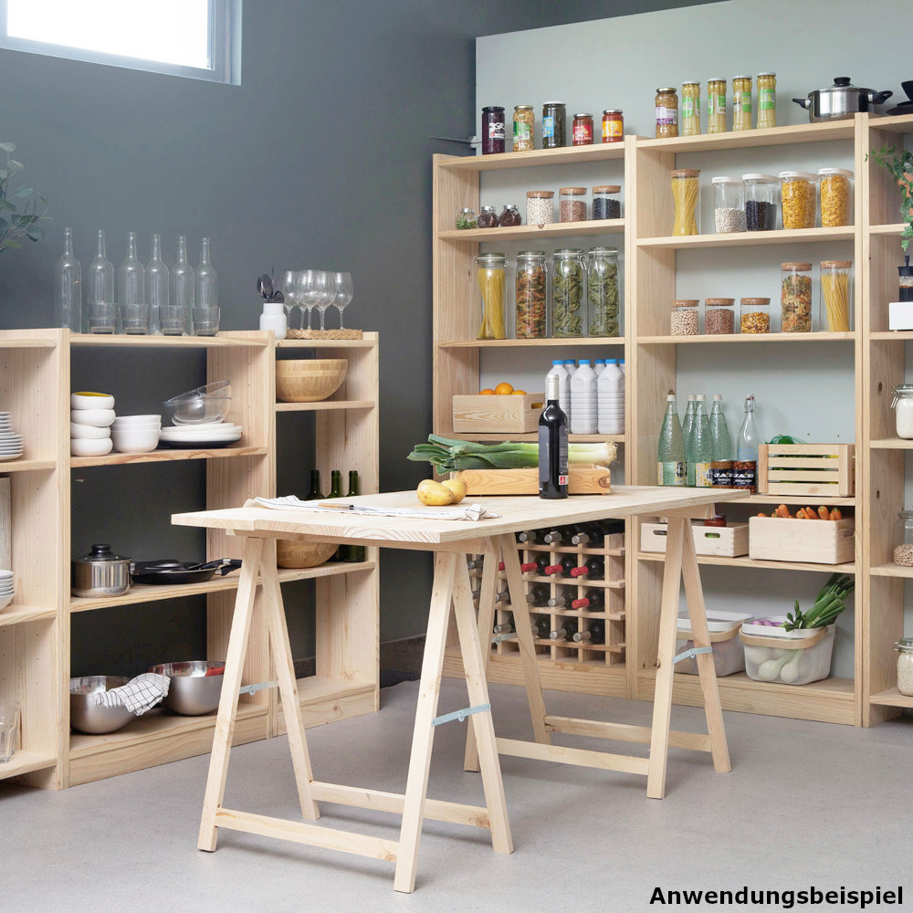 Klappbock 74 x 73,5 cm aus Kiefernholz image number 2