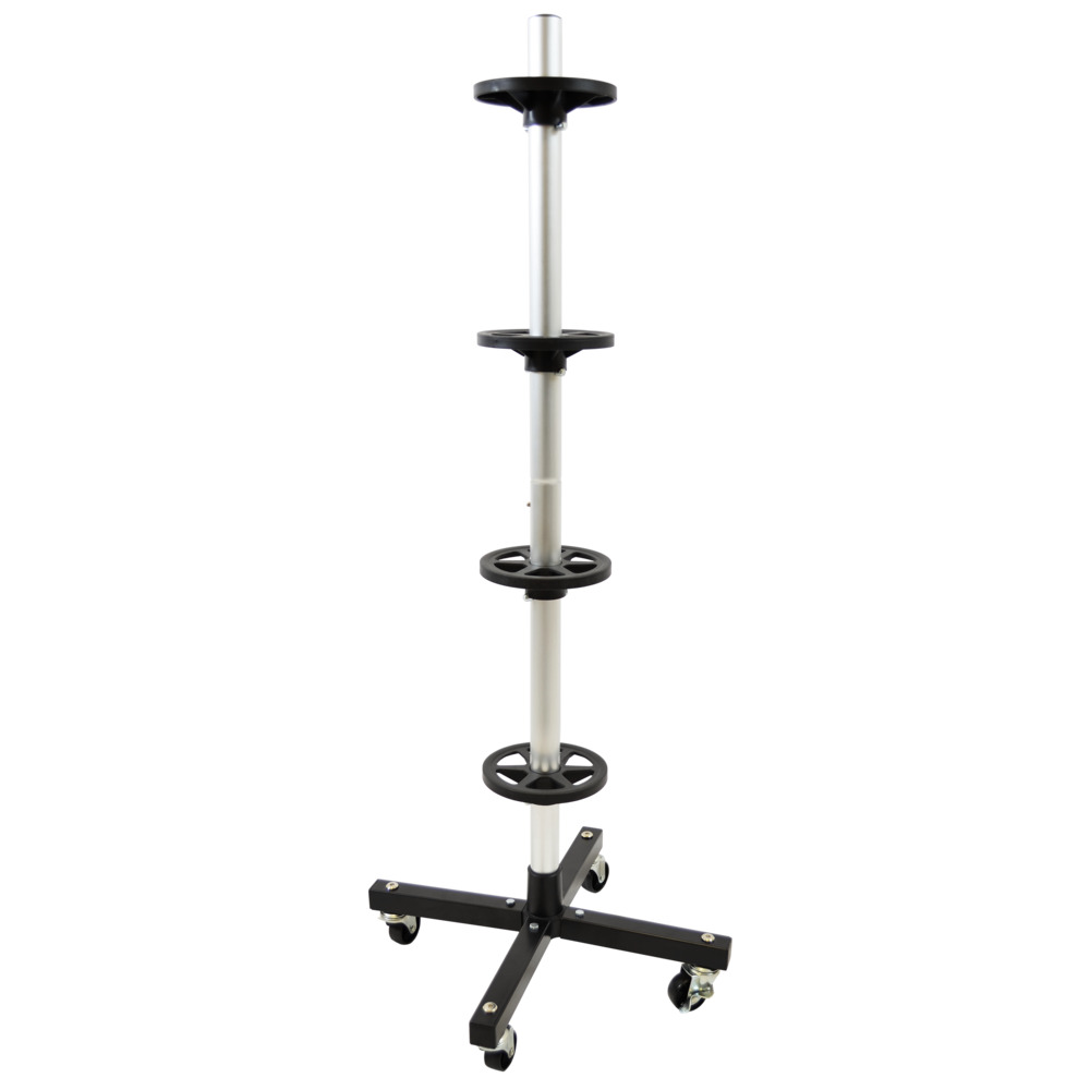 Felgen- und Reifenhalter auf Rollen, Tragf&auml;higkeit 100 kg