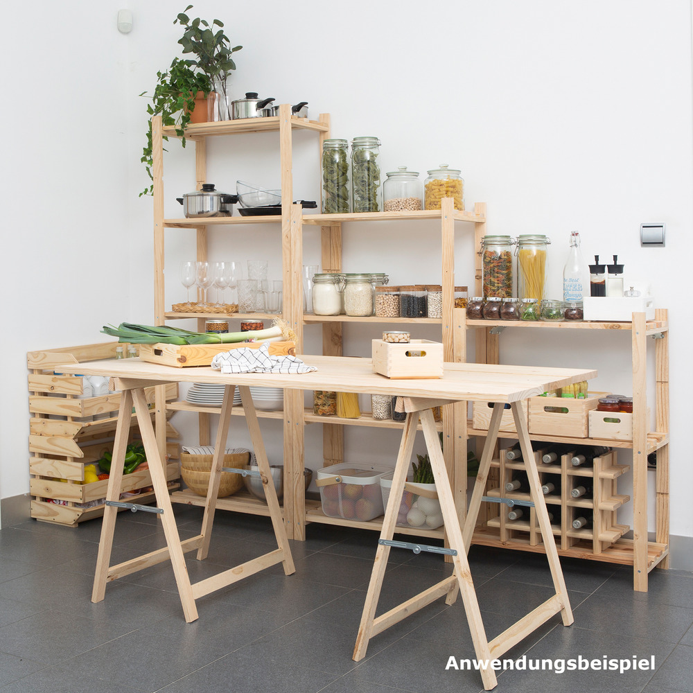 Klappbock 74 x 73,5 cm aus Kiefernholz image number 4