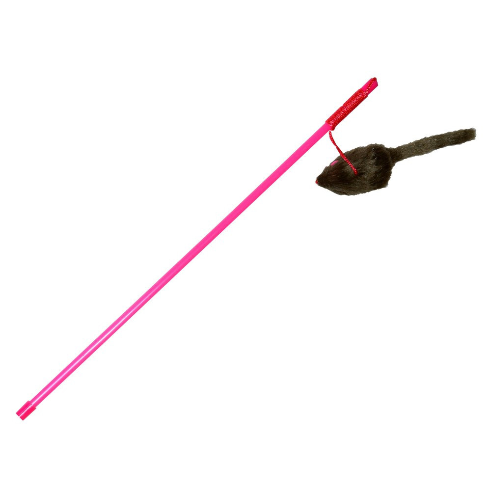 Katzenspielzeug Spielangel mit Fellmaus image number 1