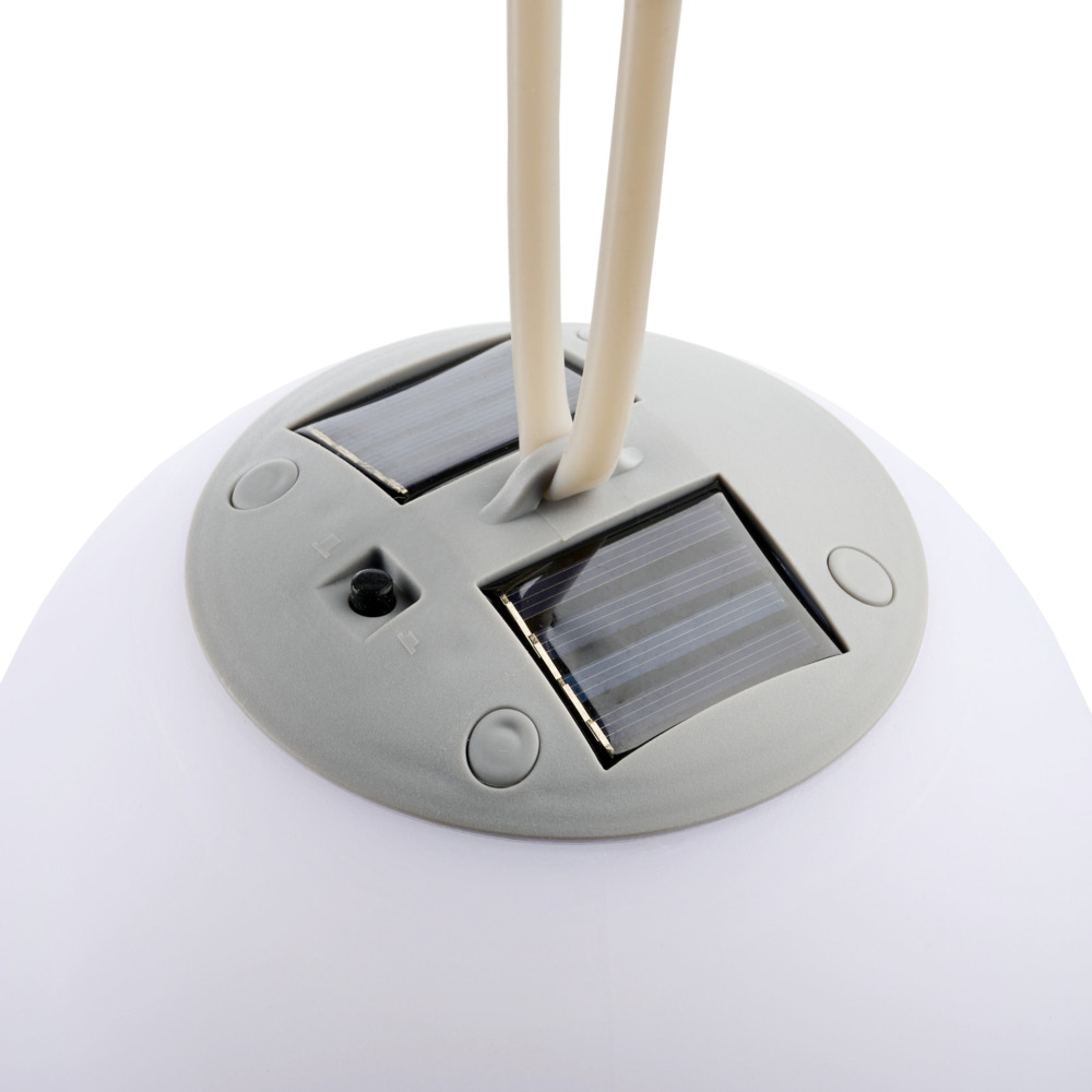 Solar-Kugelleuchte &Oslash; 20 cm aus Kunststoff image number 1