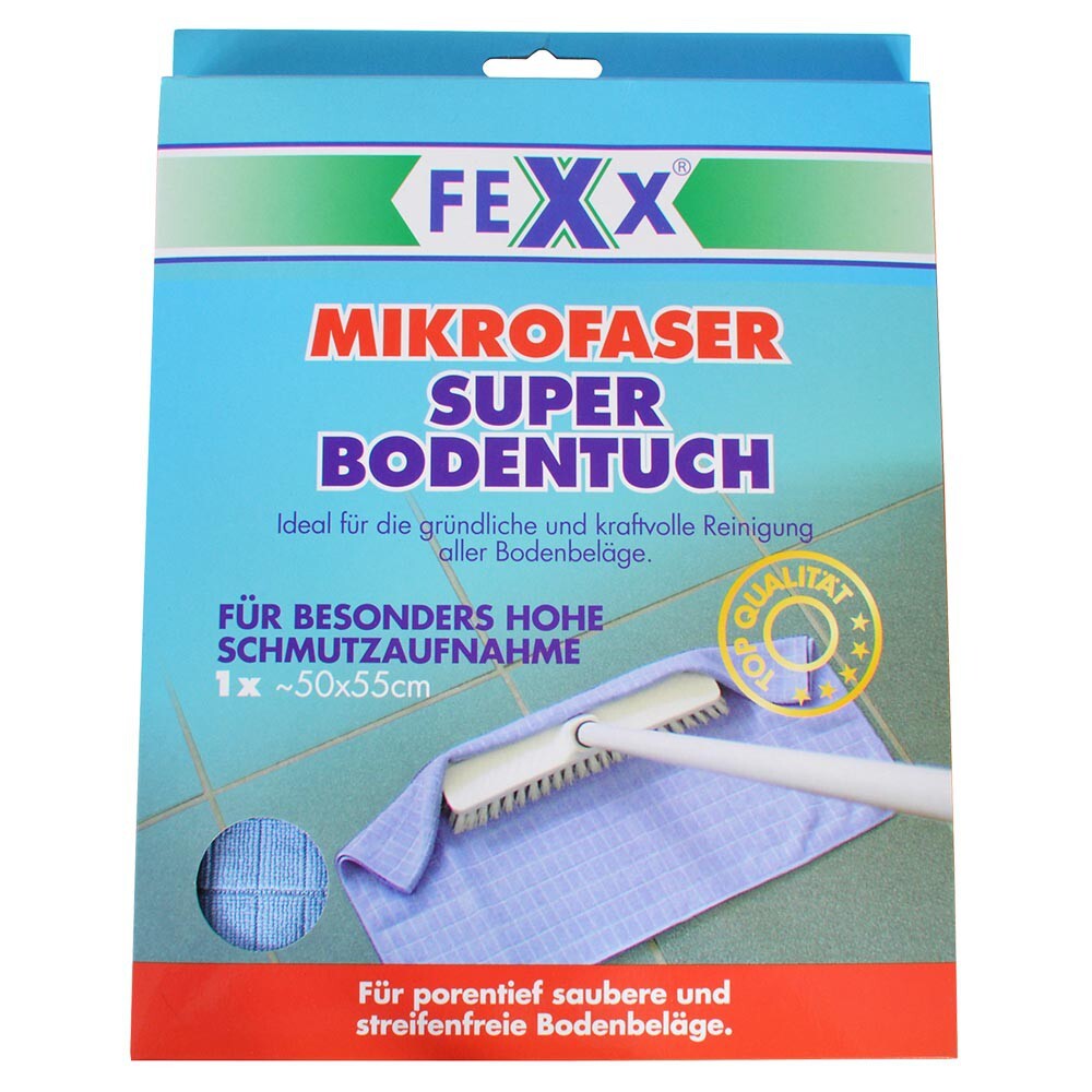 Bodentuch Mikrofaser 50 x 55 cm in Blau image number 1