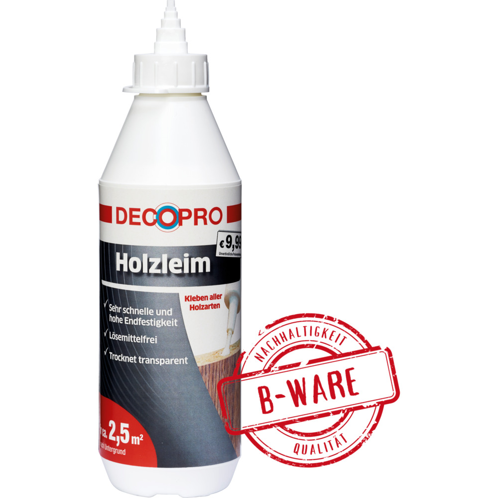DECOPRO Holzleim transparent 550 g - B-Ware