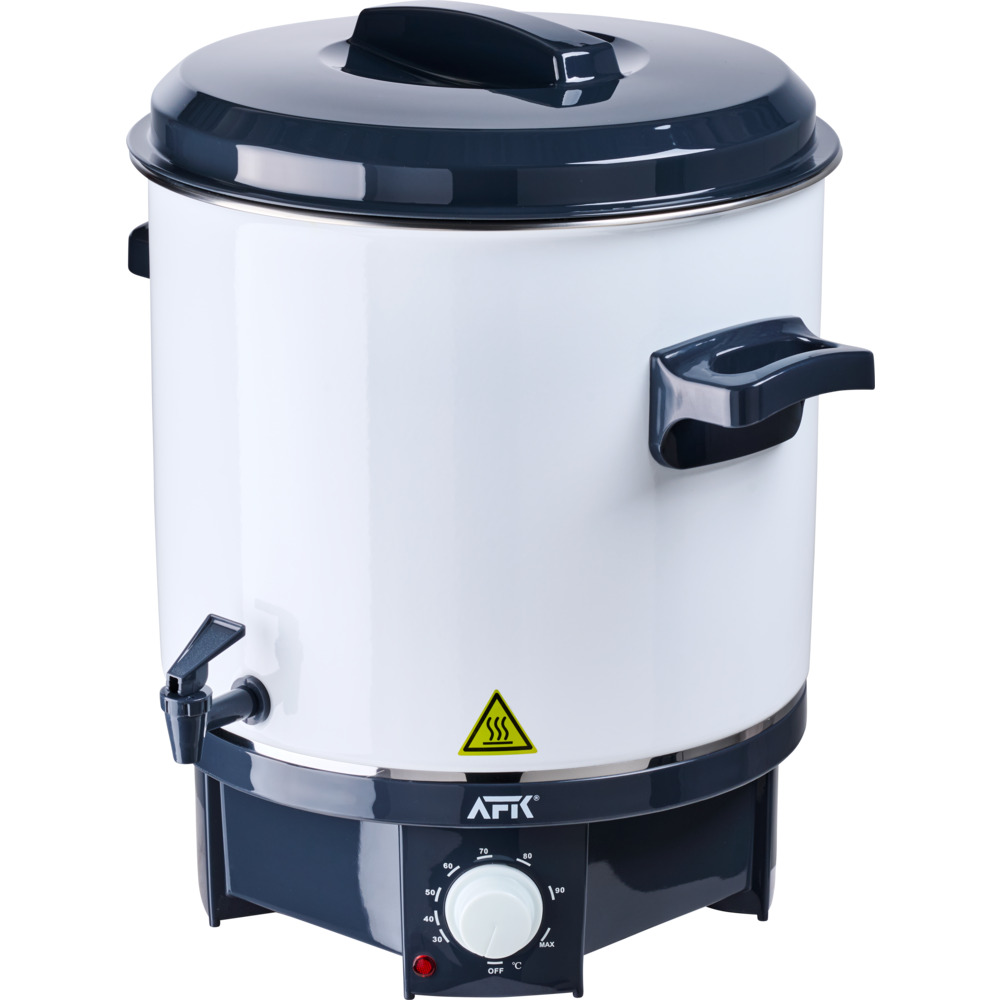AFK Einkochtopf 1800 Watt mit 27 Liter Fassungsverm&ouml;gen