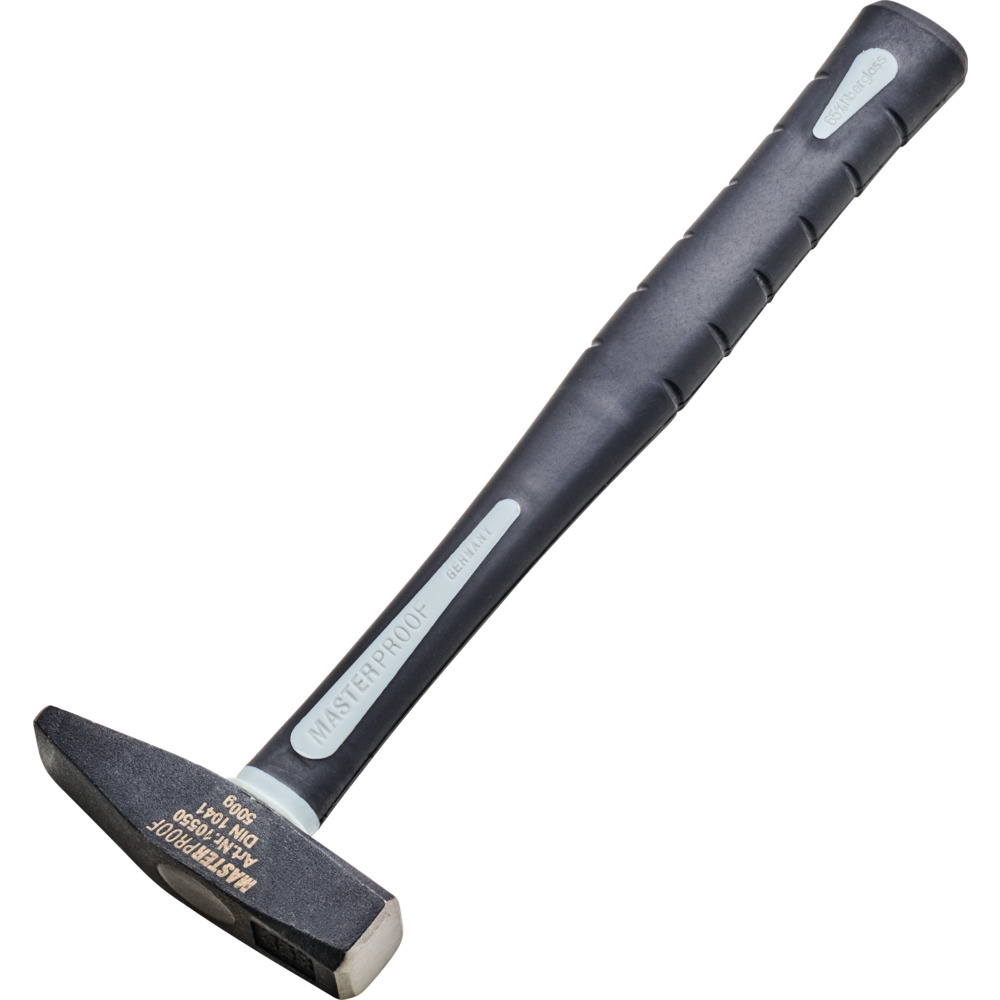 Schlosserhammer 500g mit Fiberglasgriff image number 1