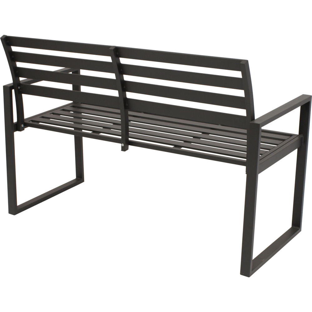 Gartenbank Atlanta 2-Sitzer, Aluminium, Dunkelgrau image number 1