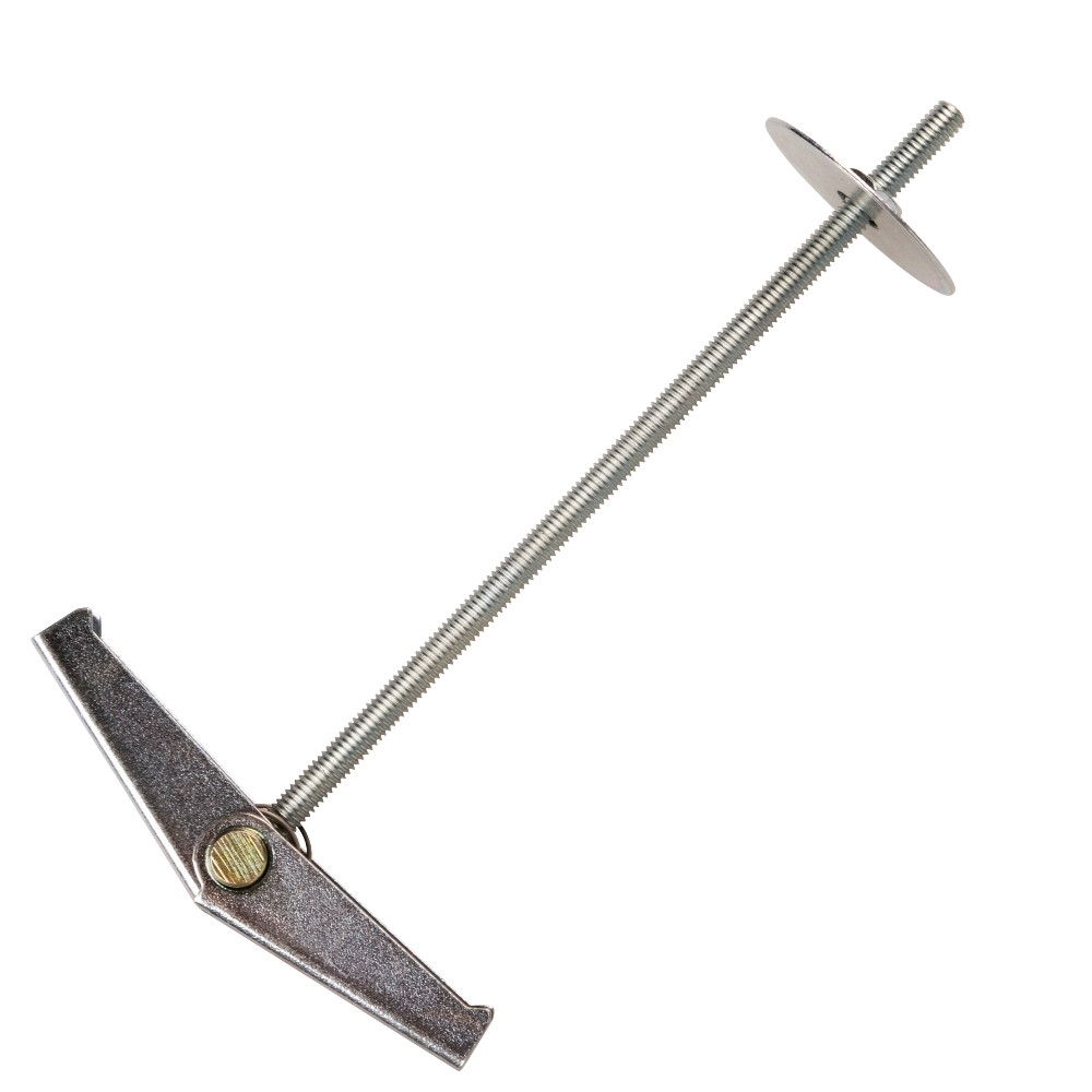 Federklappd&uuml;bel FK M 4x100, 2 St&uuml;ck mit Unterlegscheibe und Sechskantmutter