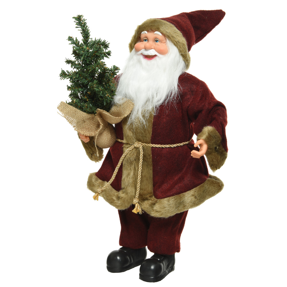 Dekofigur Weihnachtsmann 45 cm