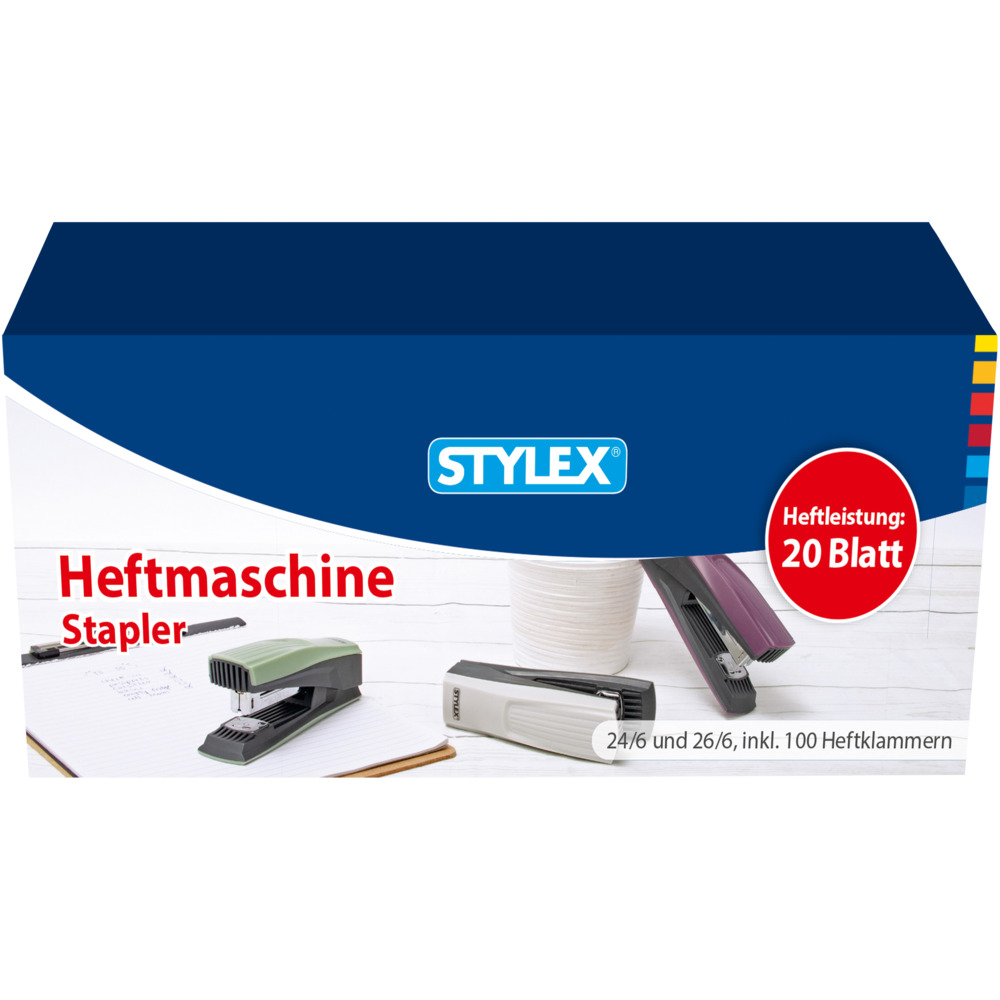 Hefter 24/6 &ndash; 26/6 inkl. 100 Heftklammern image number 4