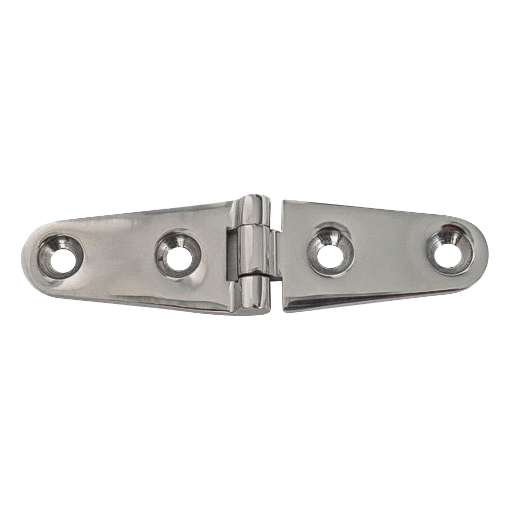 Scharnier 25 x 100 x 4 mm aus A4 Edelstahl