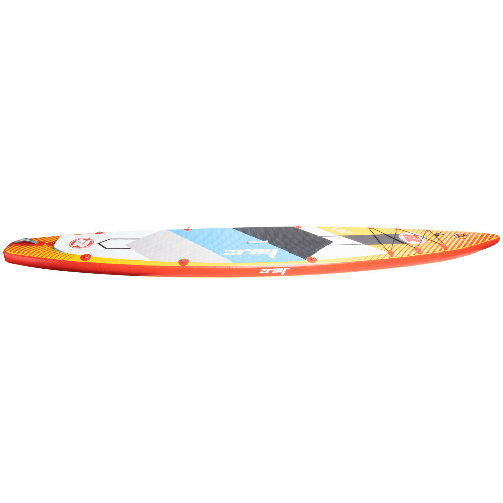 Stand-up-Paddleboard-Set Carbon in Orange mit Zubeh&ouml;r image number 2