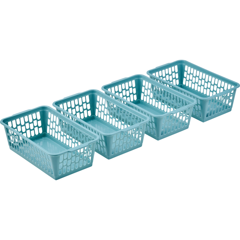 K&ouml;rbchen 4er-Set klein 25,5 x 15 x 10,5 cm, sortiert image number 4