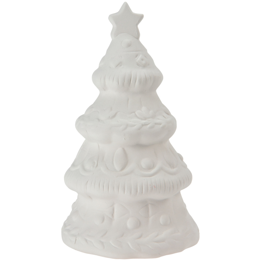 Weihnachtsfigur bemalbar mit Pinsel und Farben image number 3