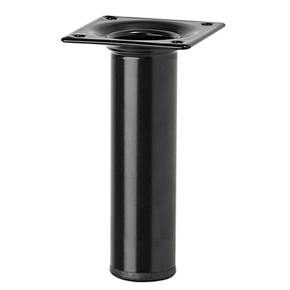 M&ouml;belfu&szlig; POP 100 x 30 mm rund in Schwarz