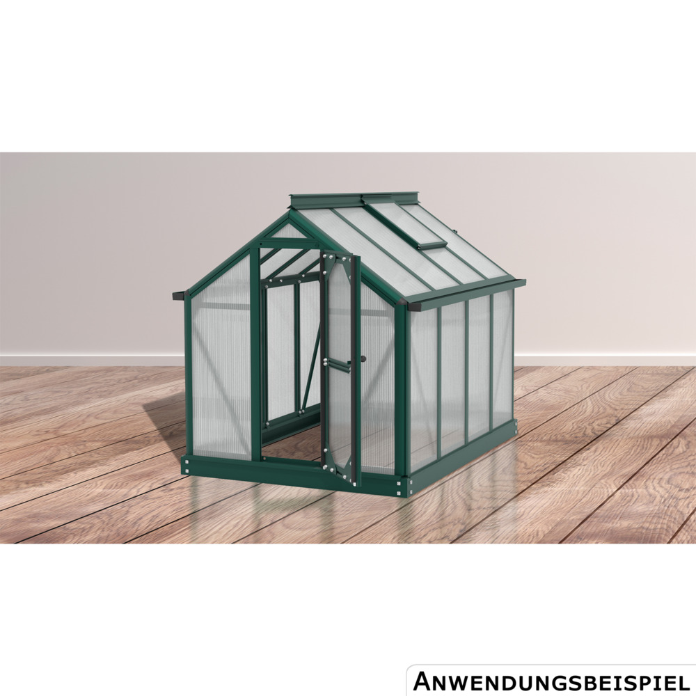 Vitavia Minigew&auml;chshaus ''Merlin'' Alu Smaragd HKP image number 4