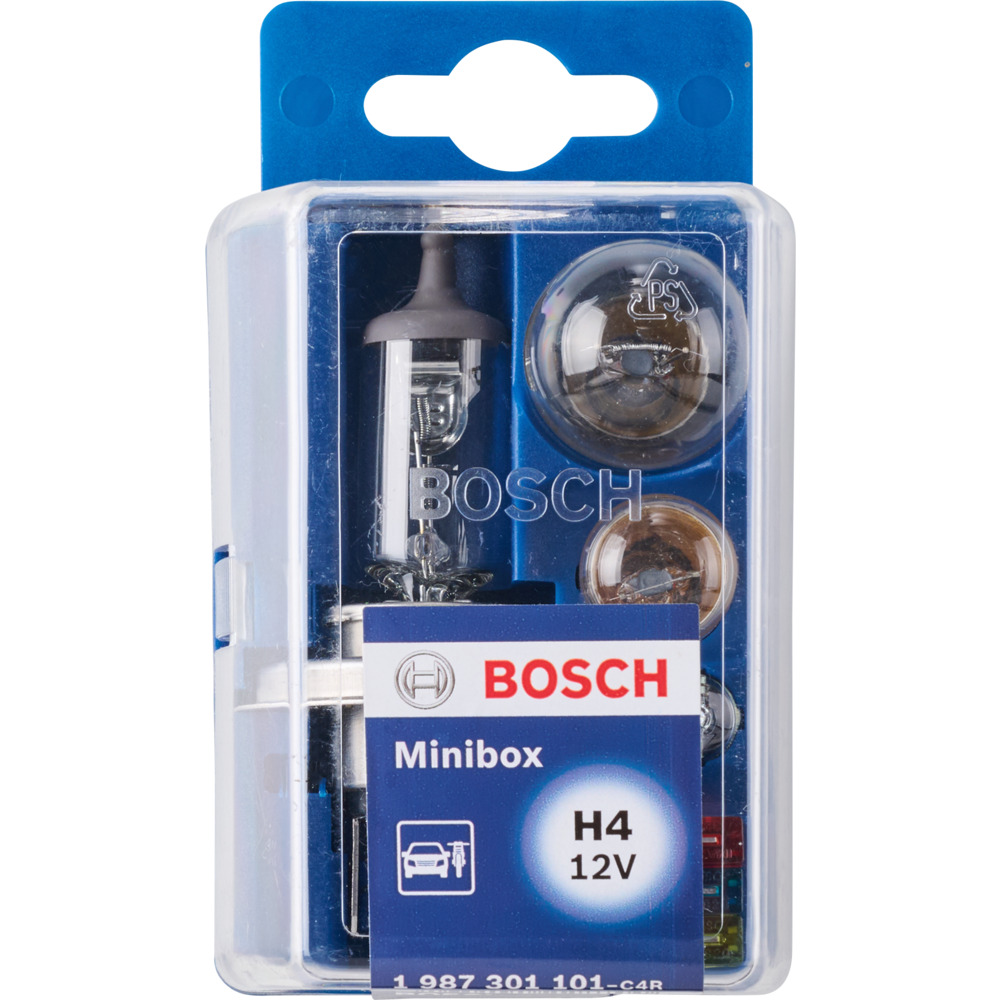BOSCH GLL H4 Minibox KFZ-Lampen-Set, 7-teilig