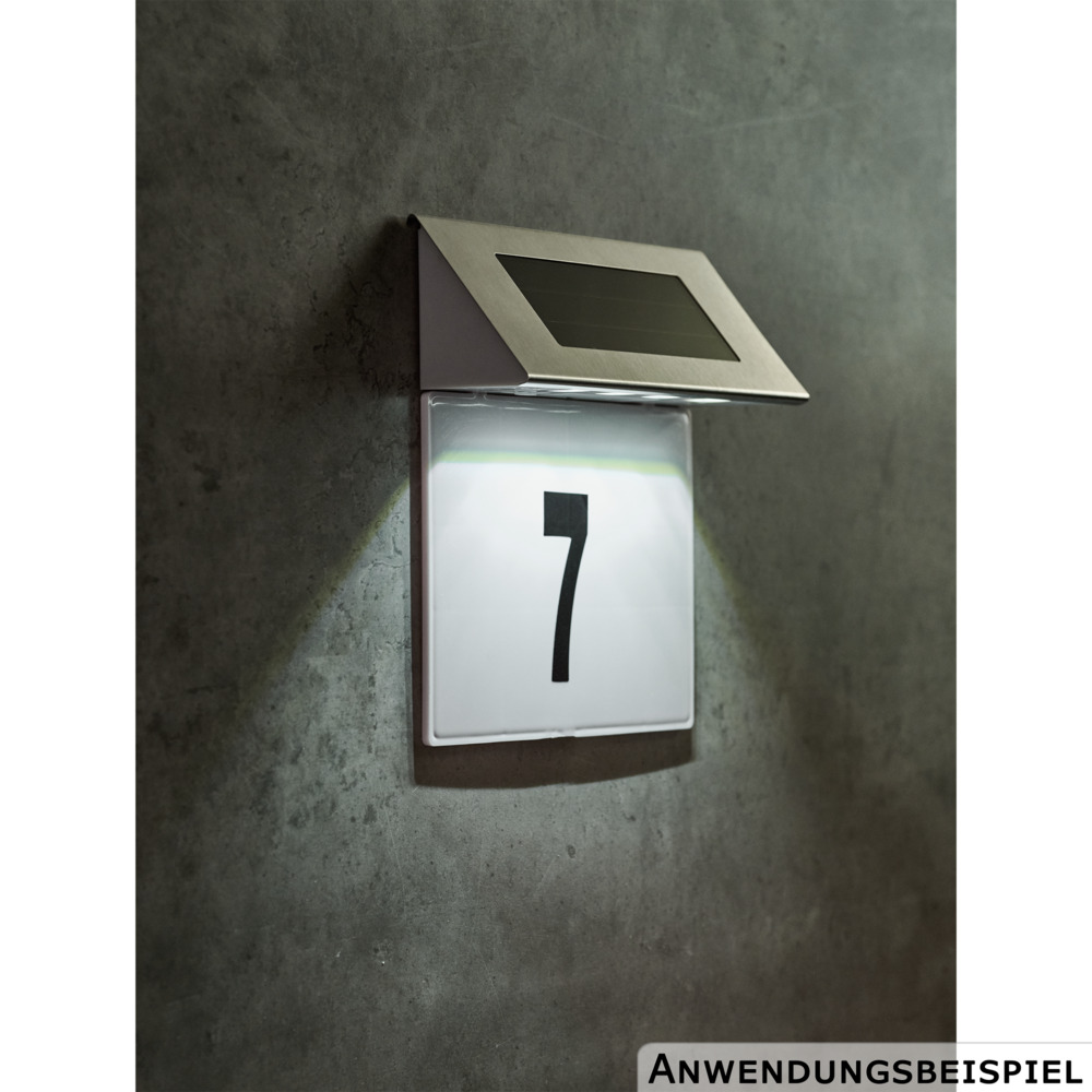 LED-Solar-Hausnummerleuchte image number 1