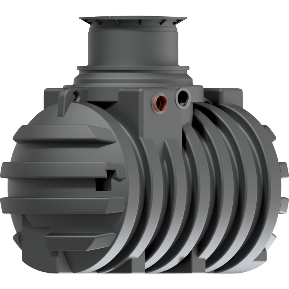 Regenwasser-Zisterne 2.200 Liter mit Biovitor Ausgleichsdom und Tankabdeckung image number 1