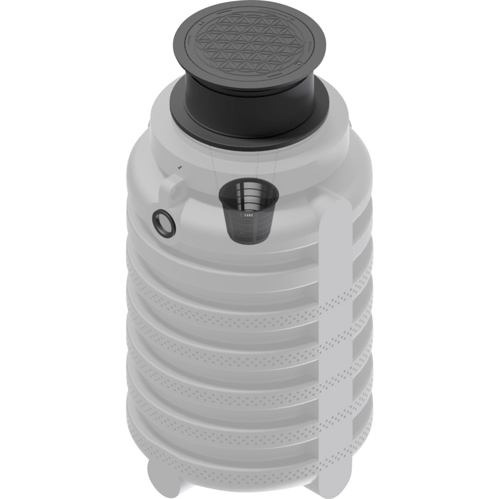 Sickerschacht 950 Liter inklusive begehbarer Abdeckung image number 1