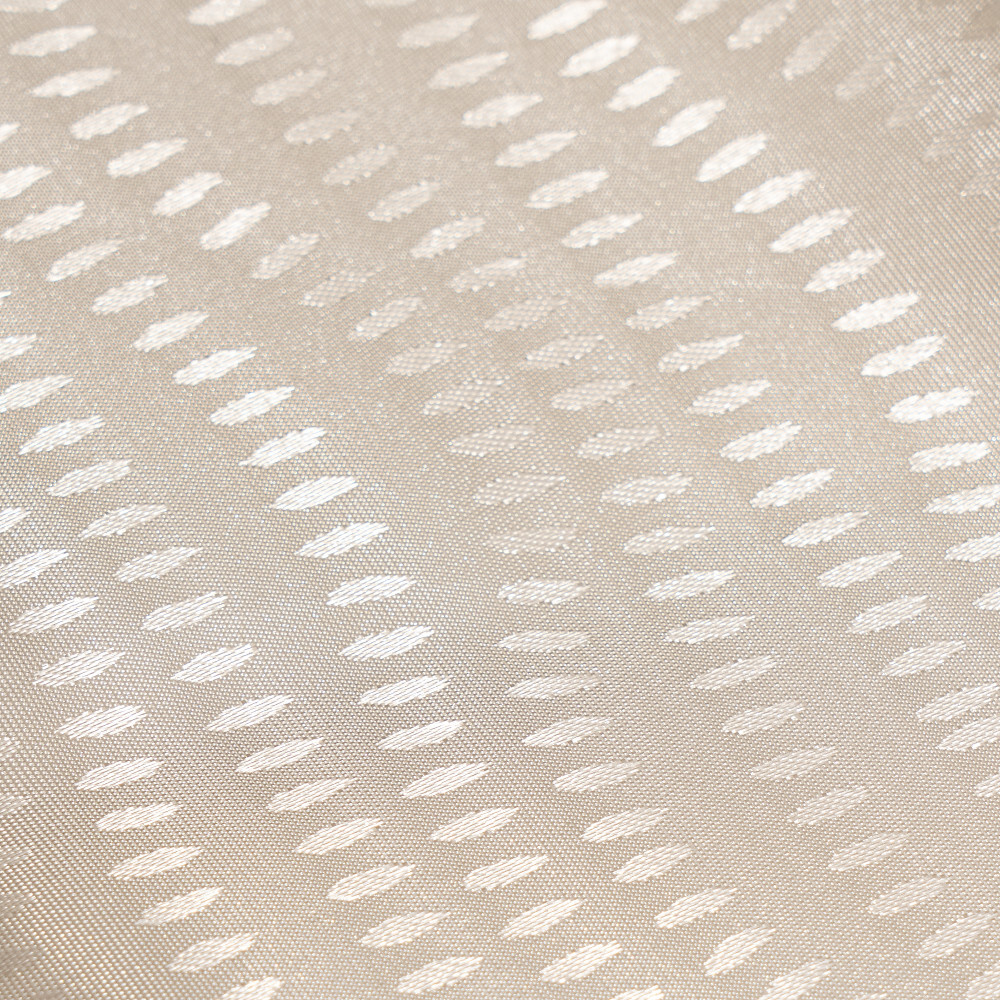 Duschvorhang in Creme 180x180 cm aus Polyester