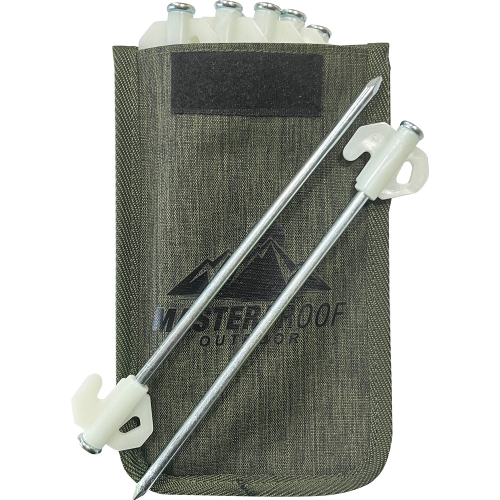 Zeltheringe 8 St&uuml;ck, fluoreszierend