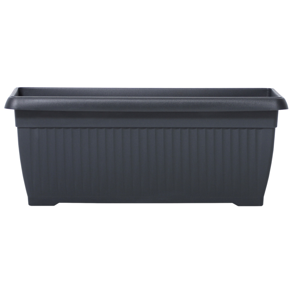 Blumenkasten Terra 60 cm anthrazit