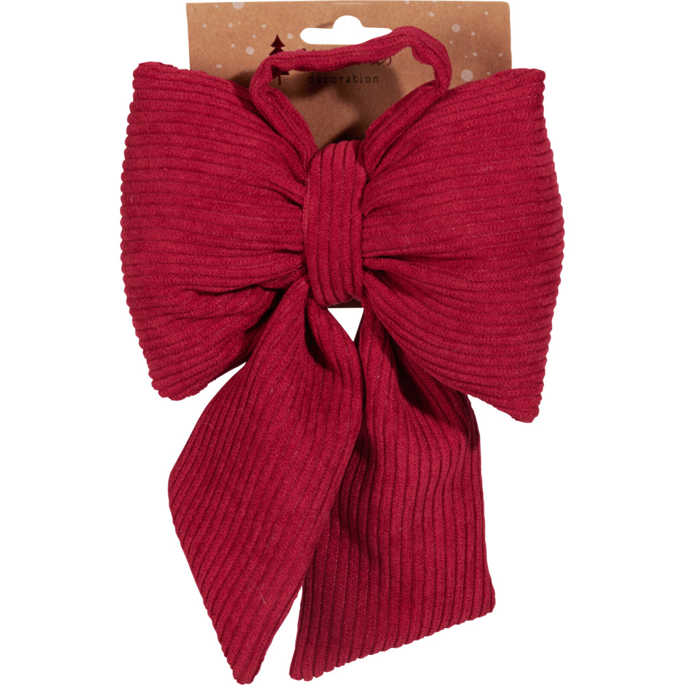Schleife rot 13 x 20 cm