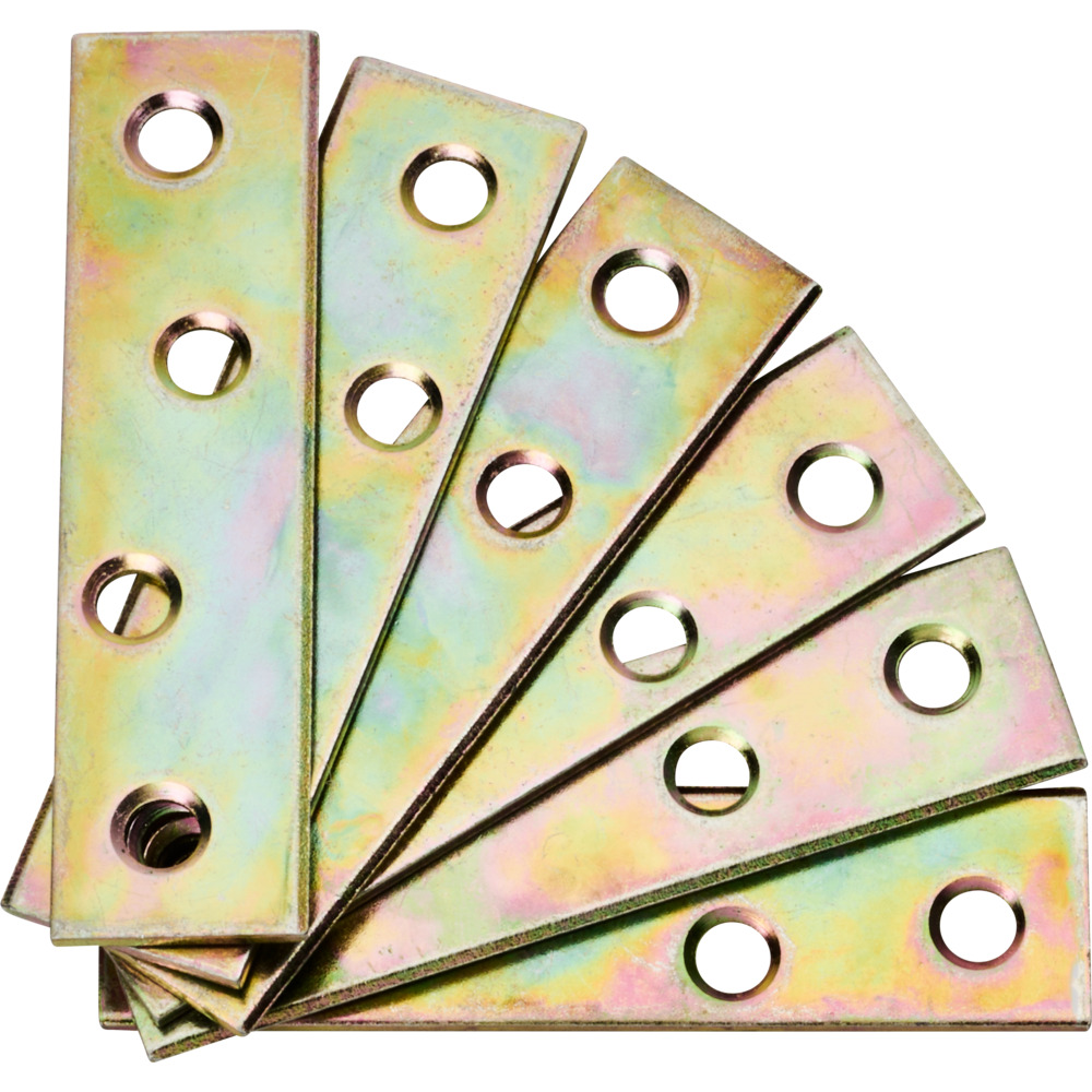 Verbindungsblech 60 x 15 mm 6 St&uuml;ck
