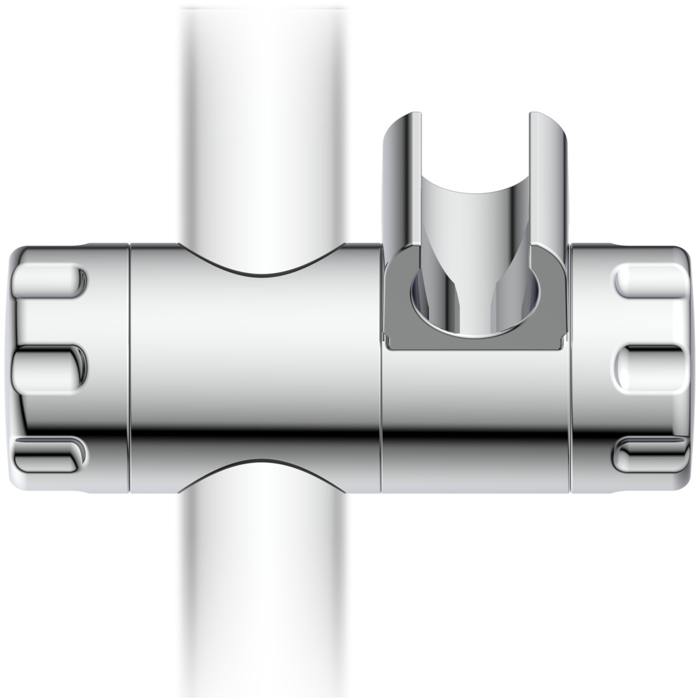 Konusgleiter MIA f&uuml;r Wandstange 25mm Kunststoff verchromt Brausehalter Handbrause image number 1