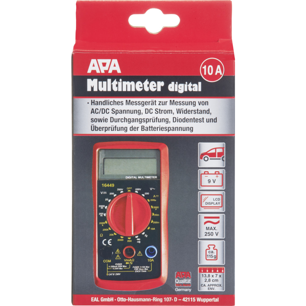 Multimeter Digital bis 250 V image number 2