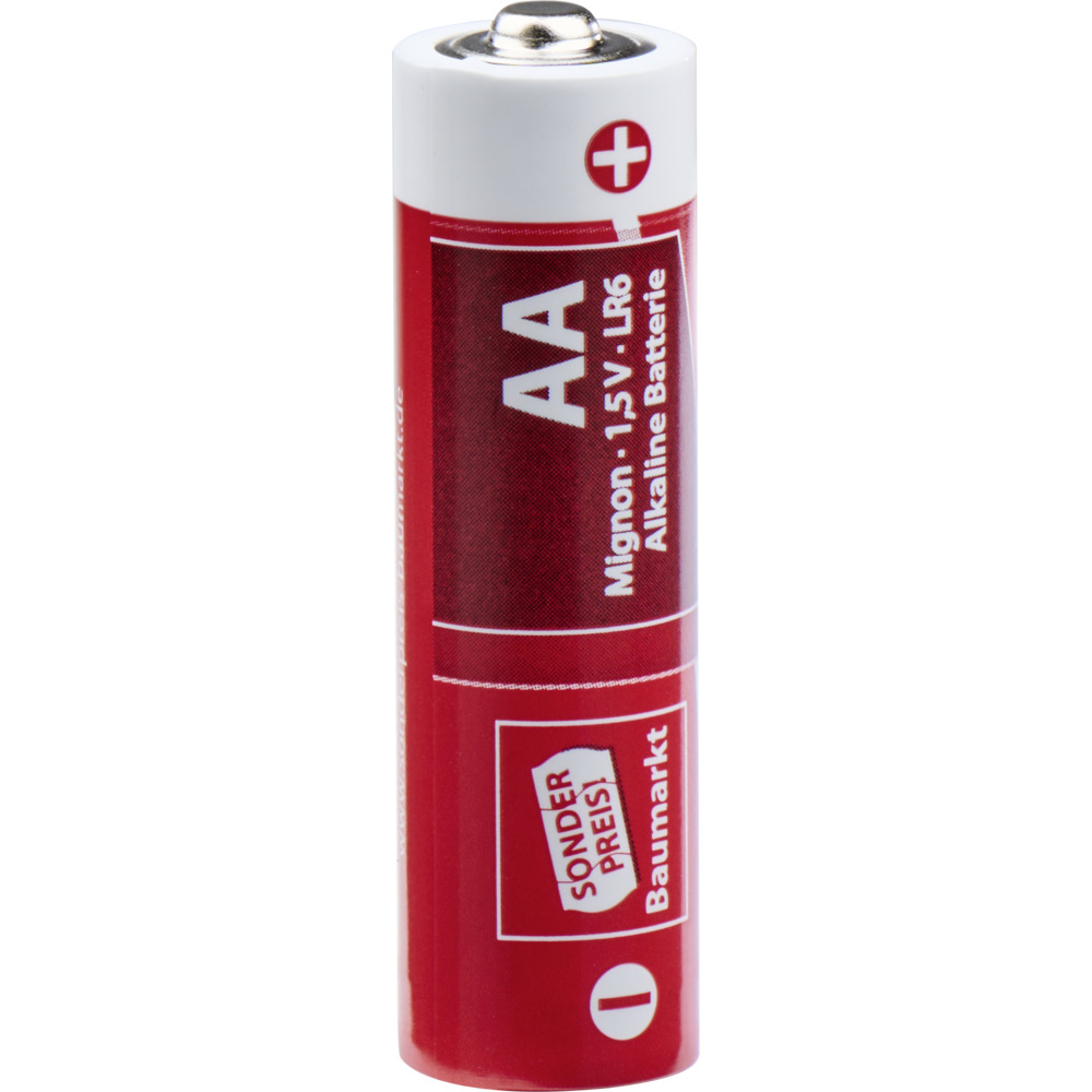 Sonderpreis Baumarkt Alkaline Batterien LR06 AA Micro 4er Pack image number 1