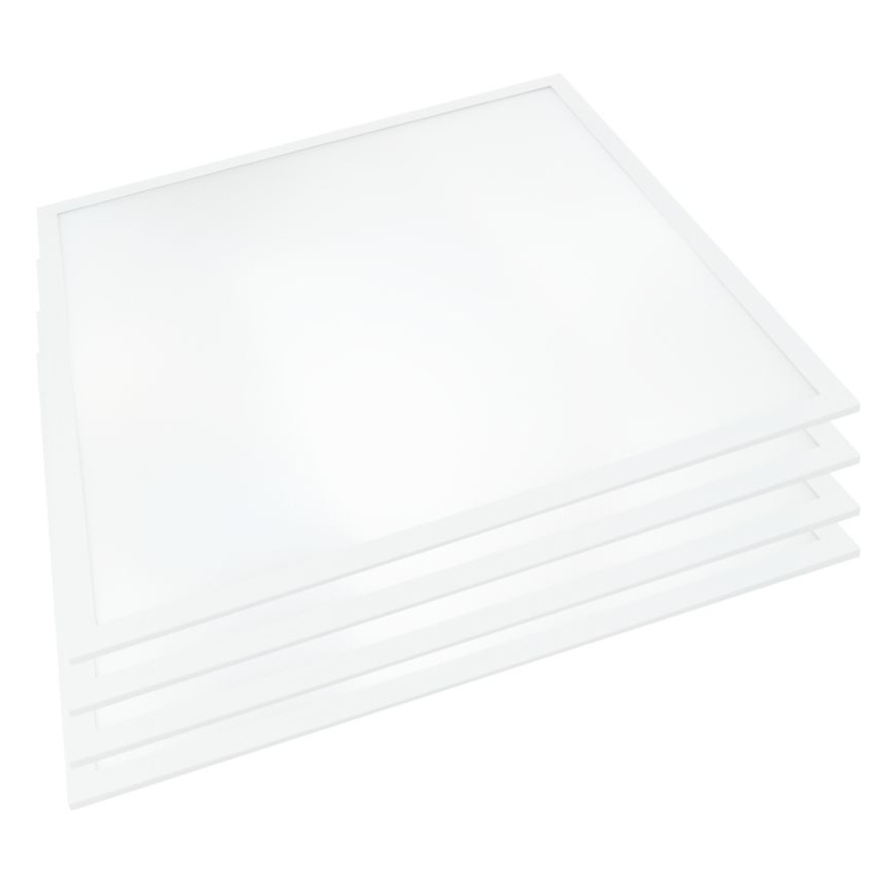 LED-Panel-Set 4-teilig 36 Watt inklusive Netzteile und Steckverbindungen