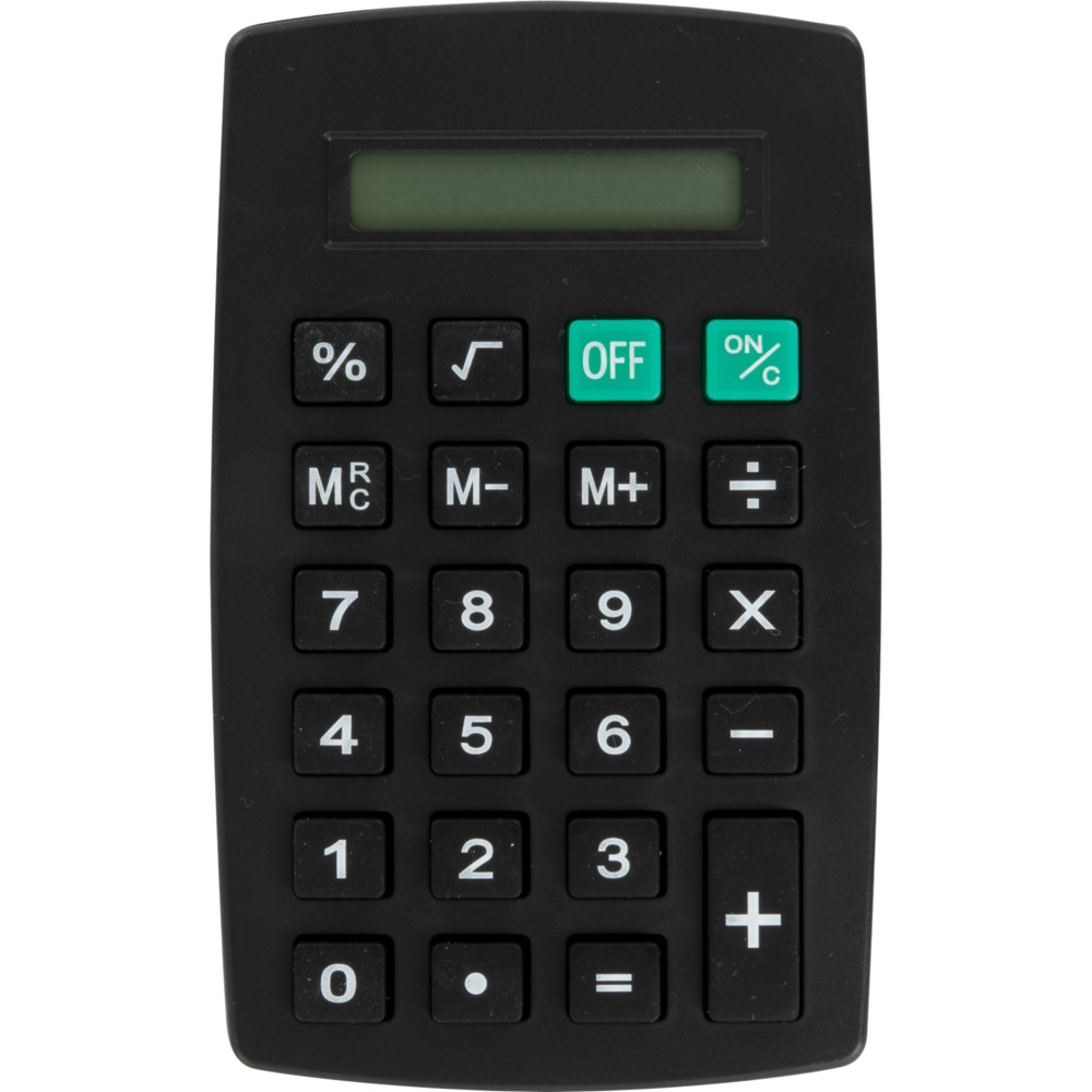 Taschenrechner, 8-stellig, 7 x 11,5 cm, farbig