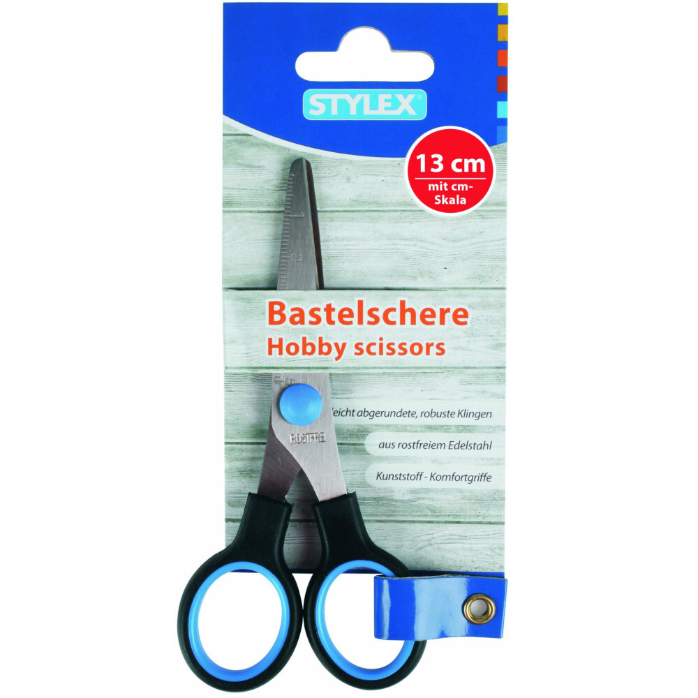 Bastelschere mit abgerundeter Spitze image number 1