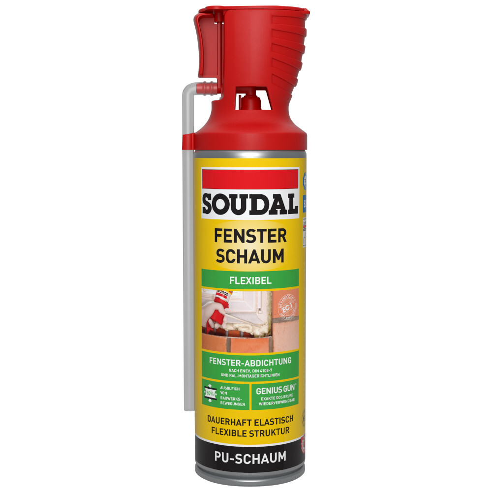 Soudal Fensterschaum Genius Gun 500 ml