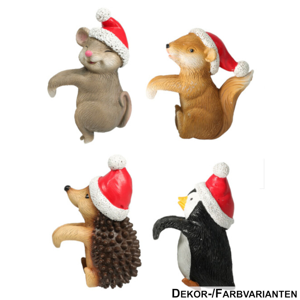 Blumentopf-Tier-H&auml;nger 4-fach sortiert