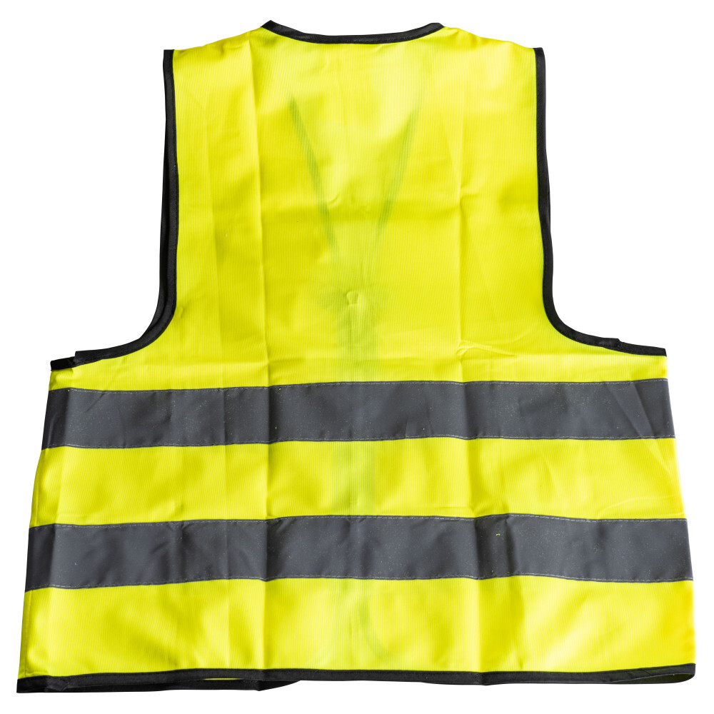 Kinder-Warnweste Gr&ouml;&szlig;e L in Gelb aus Polyester image number 1