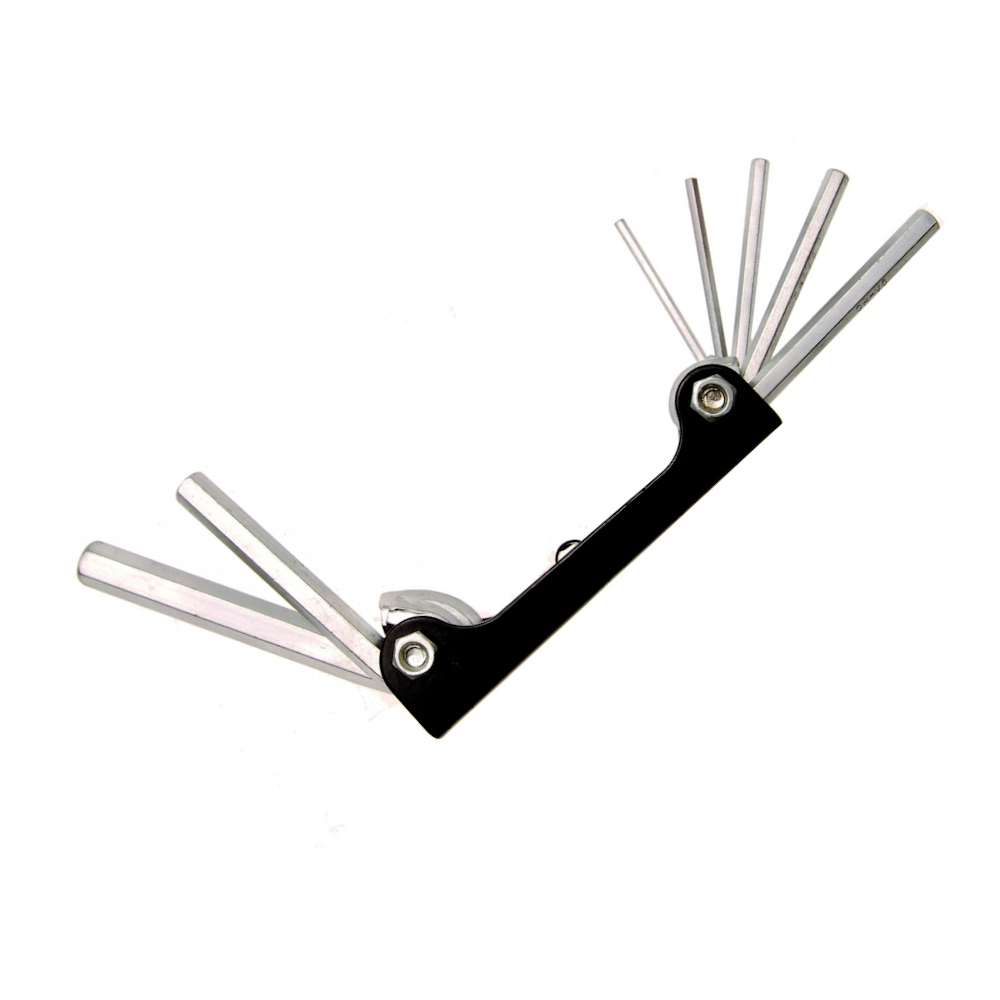 Innen-6-kant-Schl&uuml;ssel im Handklapphalter "Profi" 2,5-10 mm 7-tlg.