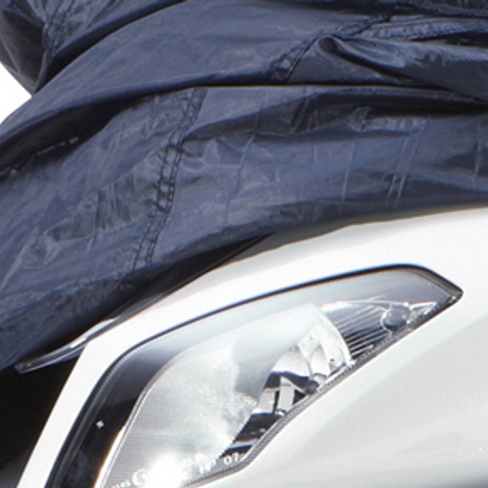 Motorradabdeckung Gr. M UV-best&auml;ndig aus Polyethan in der Farbe blau image number 1