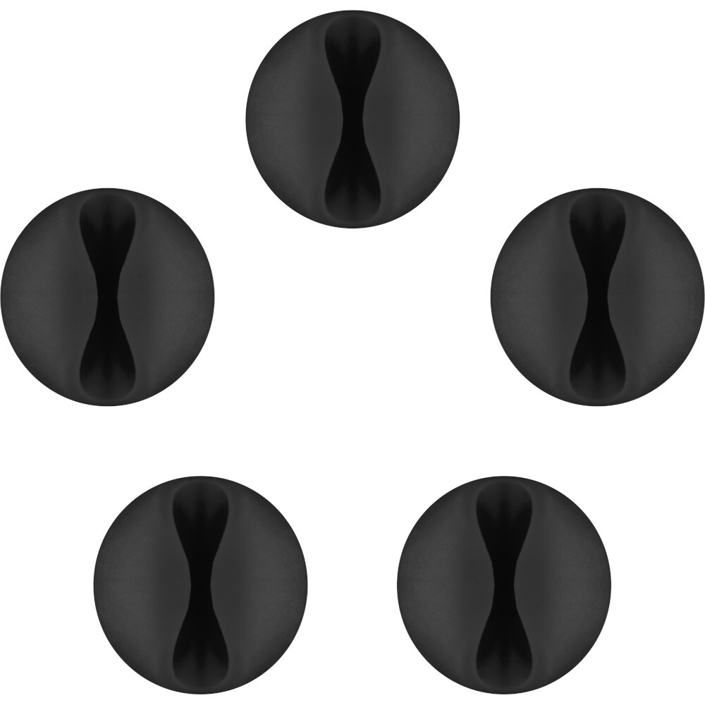 Kabel Management mini 1-Slot im 5-er Set