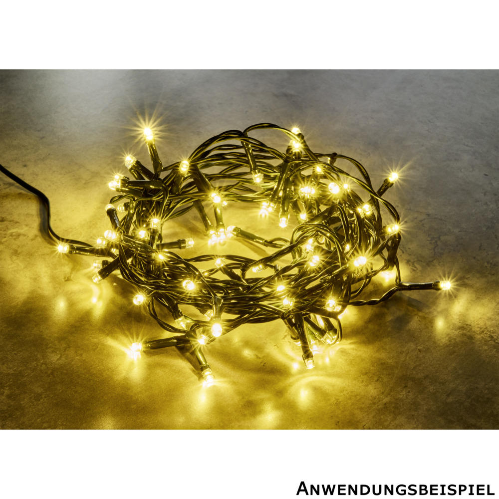 LED-Lichterkette mit 80 LED warmwei&szlig; image number 1
