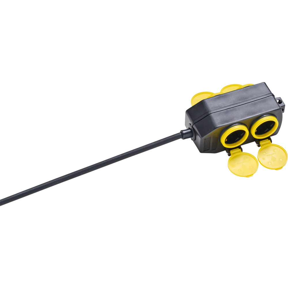 Steckdosenleiste 4-fach, 5 m, au&szlig;en image number 3