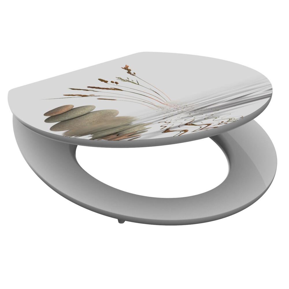 WC-Sitz MDF High Gloss mit Absenkautomatik Balance image number 2