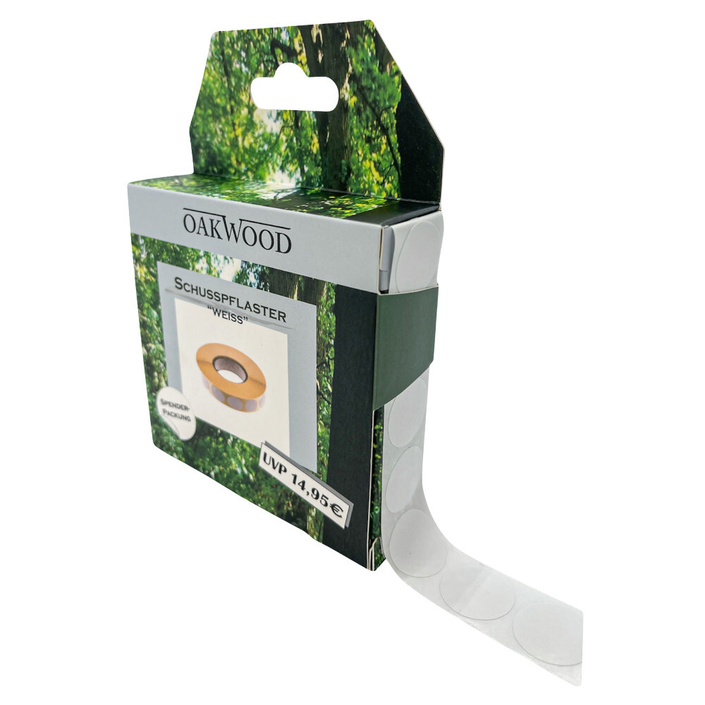 Oakwood Schusspflaster Set 2000 St&uuml;ck in wei&szlig; image number 1