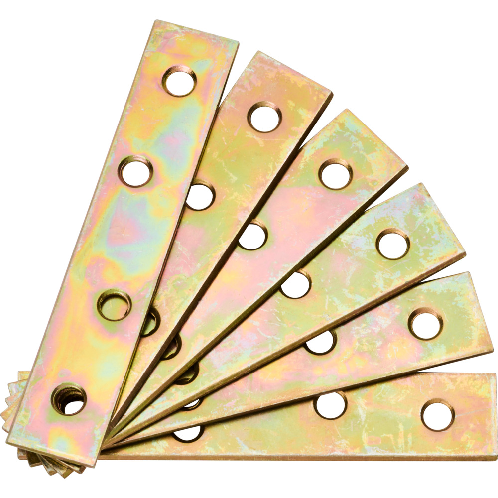 Verbindungsblech 80 x 15 mm 6 St&uuml;ck