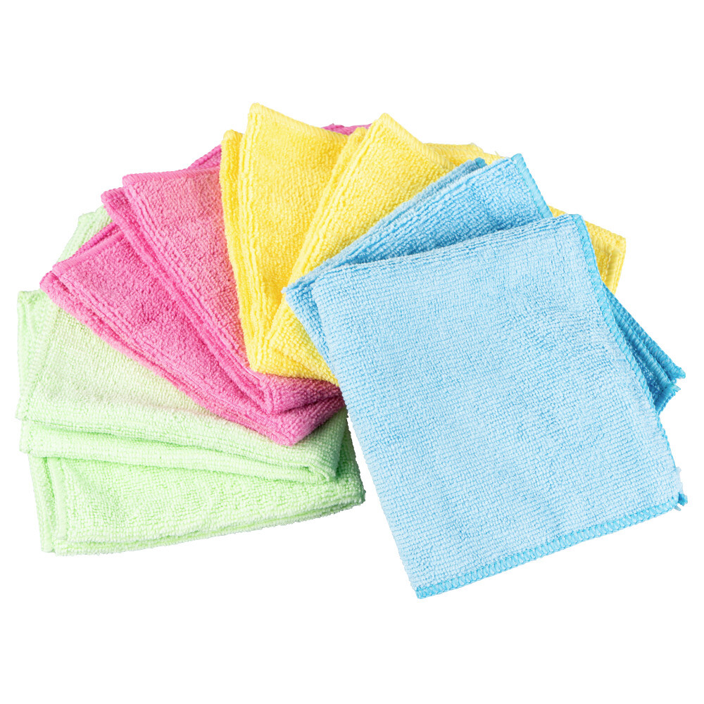 Mikrofasert&uuml;cher Set 8-teilig in verschiedenen Farben