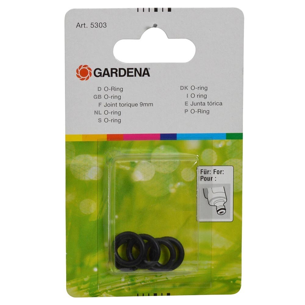 Gardena Dichtungssatz 5-teilig 9mm O-Ring Gummi