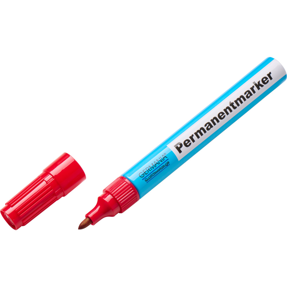 Permanent Marker 3000 rund rot 10 St&uuml;ck