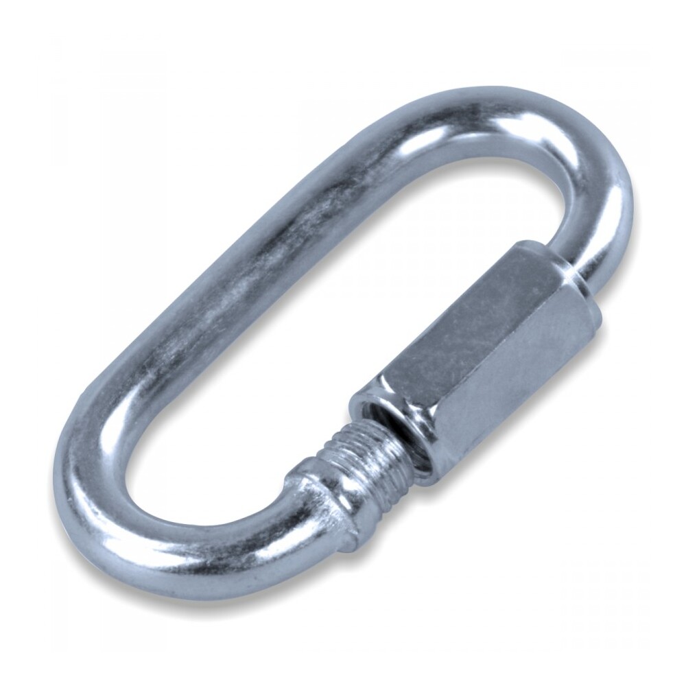 Kettenschnellverschluss mit Schraubverschluss 6 mm verzinkt